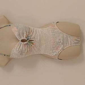 Bikini with Lace Lycra over Waist at Front